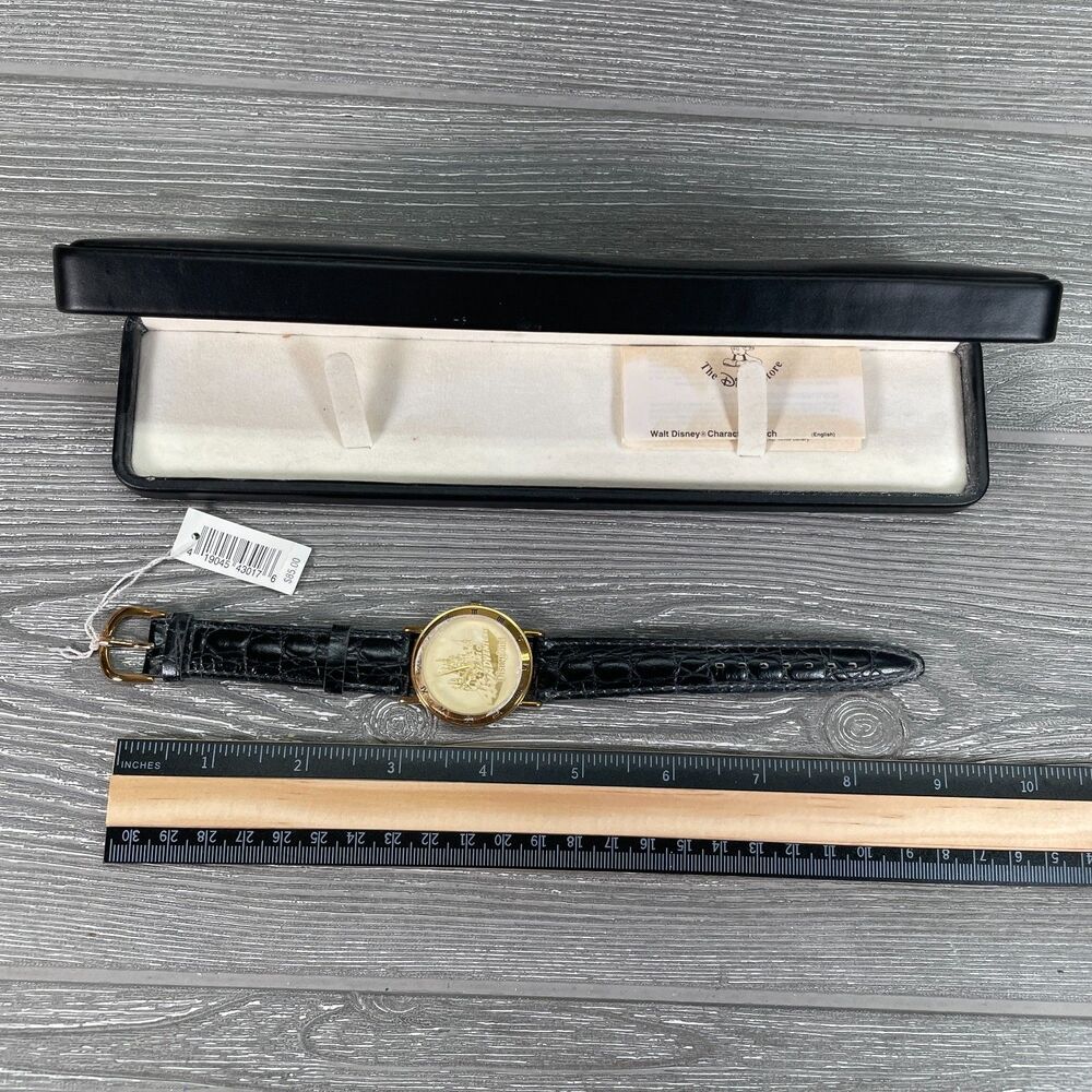 Vintage Disney Watch 40 Years of Adventure Disneyland Castle Limited 1625/2000 - Picture 11 of 12